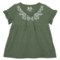 PS by Aero Embroidered Shirt -Short Sleeve (For Big Girls)