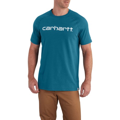 Carhartt 102549 Force® Cotton Delmont Graphic T-Shirt - Short Sleeve (For Big and Tall Men)