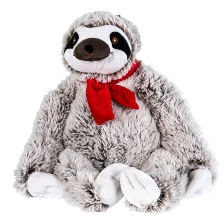 Kellytoy Sloth with Scarf Dog Toy - Squeaker