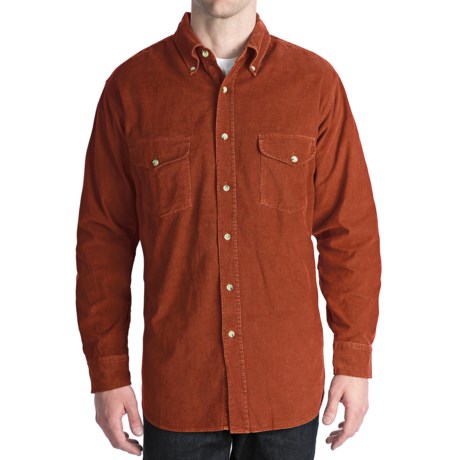 National Outfitters Corduroy Shirt - Long Sleeve (For Men)