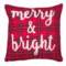 Indigo Home Inc Merry and Bright Plaid Throw Pillow - 20x20”, Feathers
