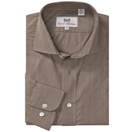 Hickey Freeman Multi-Check Sport Shirt - Long Sleeve (For Men)
