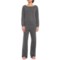 Hannah Rose 100% Cashmere Cool Down Lounge Set - 2-Piece, Long Sleeve (For Women)