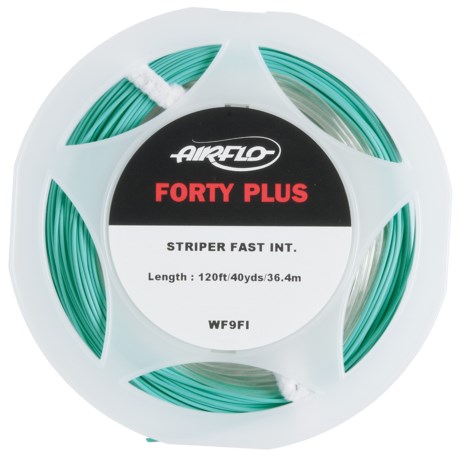 Airflo 40+ Striper/Cold Saltwater Fast Intermediate Fly Line - 40 yds., Weight Forward