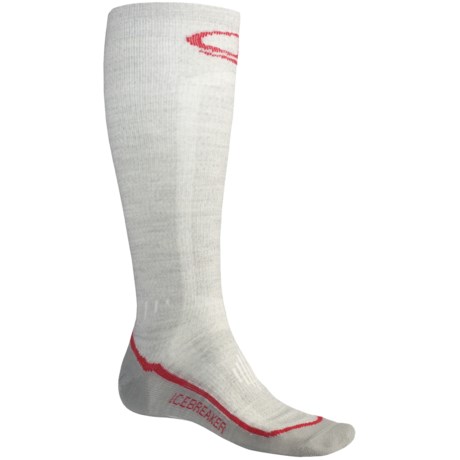 Icebreaker Ski Ultralite Socks - Merino Wool, Over-the-Calf, Lightweight (For Men)