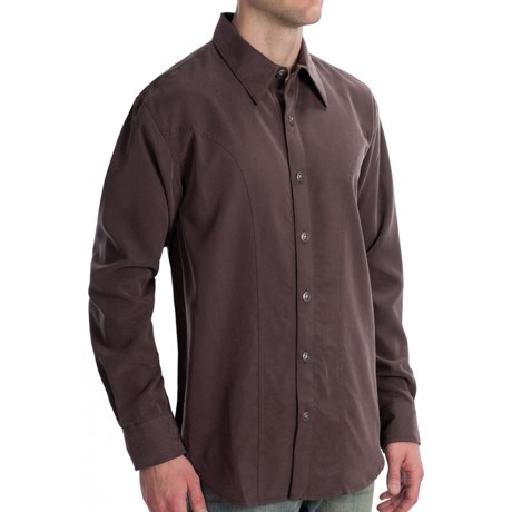 Scully Lifestyle Polynosic Shirt - Long Sleeve (For Men)