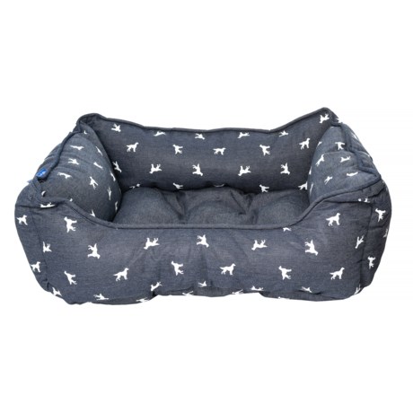 Humane Society Polka Dog Reversible Lounger Dog Bed - 28x22”