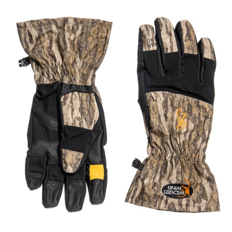 Browning Wicked Wing Gunner Gloves - Waterproof, Insulation (For Men)