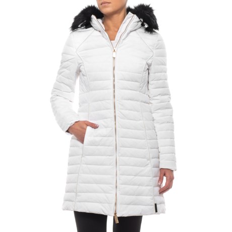 HUNTER Original Fitted Down Coat - 500 Fill Power, Removable Hood (For Women)