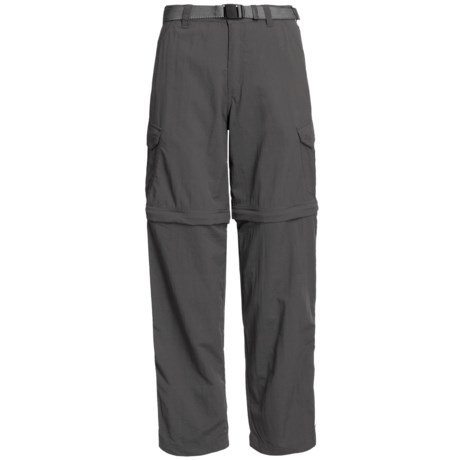 White Sierra Teton Convertible Trail Pants - UPF 30, Zip-Off Legs (For Women)