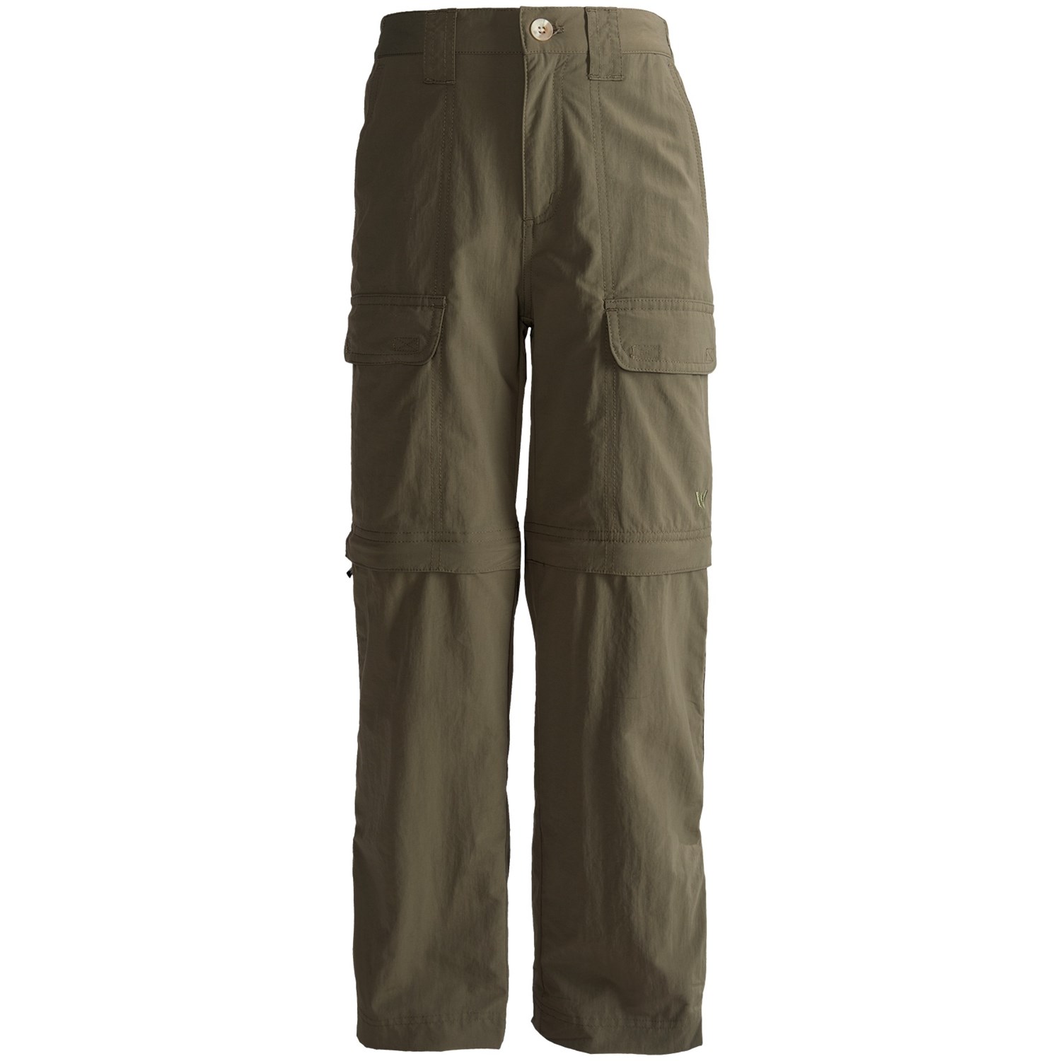 White Sierra Trail Convertible Pants (For Youth) 5377T - Save 35%