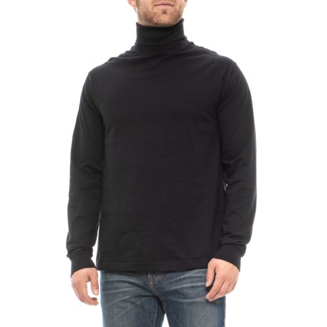 Specially made Mock Neck Knit Shirt - Long Sleeve (For Men)