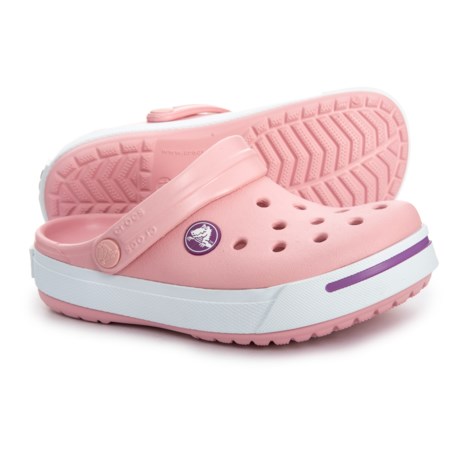 Crocs Petal-Dahlia Crocband Clogs (For Girls)