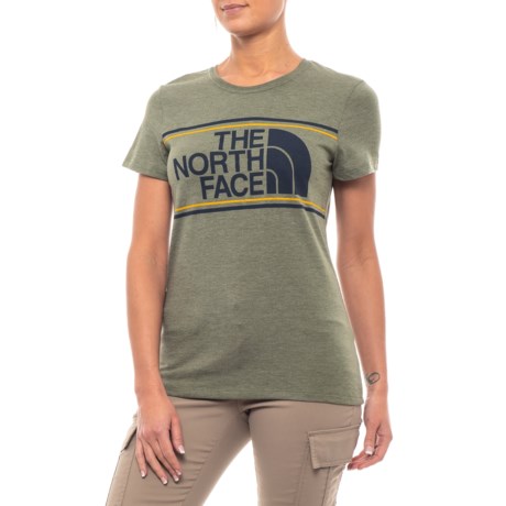 The North Face Tri-Color Logo T-Shirt - Short Sleeve (For Women)