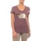 The North Face Half Dome Triblend Shirt - V-Neck (For Women)