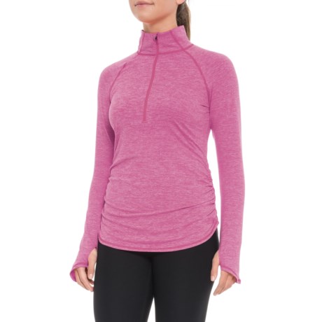 The North Face Motivation Stripe Shirt - Zip Neck, Long Sleeve (For Women)