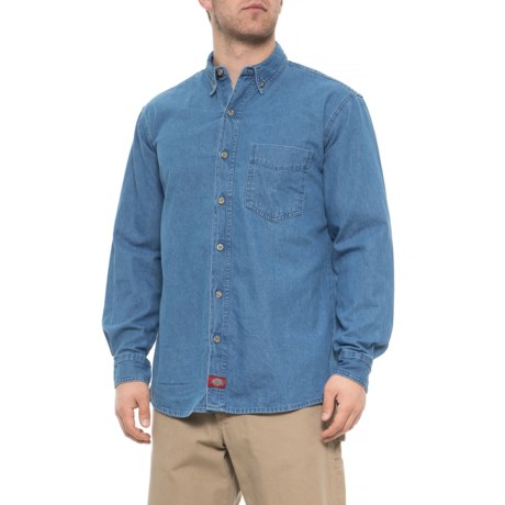Dickies Denim Button-Down Shirt - Long Sleeve (For Men)