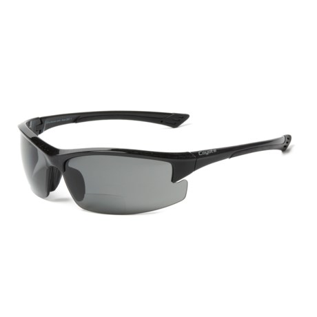 Coyote Eyewear BP-7 Rimless Sunglasses - Polarized, Bi-Focal (For Men)