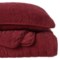 Max Studio Holiday Holiday Ruby Red Quilt Set - Full-Queen