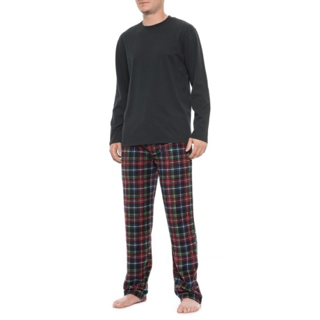 IZOD Red-Black Jersey Shirt and Microfleece Pants - Long Sleeve (For Men)