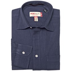 Mason's Mason’s Brushed Cotton Twill Shirt - Long Sleeve (For Men)