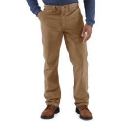 Carhartt 100095 Rugged Work Khaki Pants - Cotton Twill, Factory Seconds (For Men)
