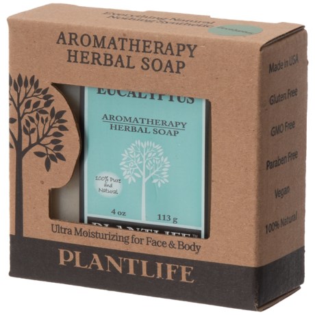 Plant Life Eucalyptus Aromatherapy Herbal Bar Soap - 4.5 oz.