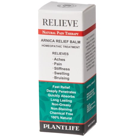 Plant Life Homeopathic Arnica Pain Relief Balm - 0.5 oz