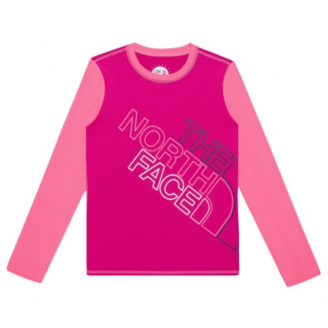 The North Face Amphibious T-Shirt - UPF 30, Long Sleeve (For Little and Big Girls)