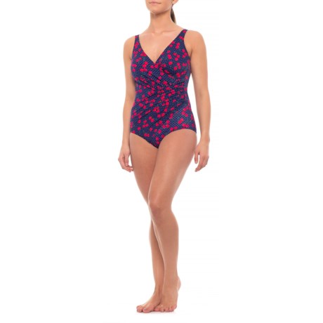Miraclesuit Cherry Bomb One-Piece Swimsuit - Padded Cups (For Women)