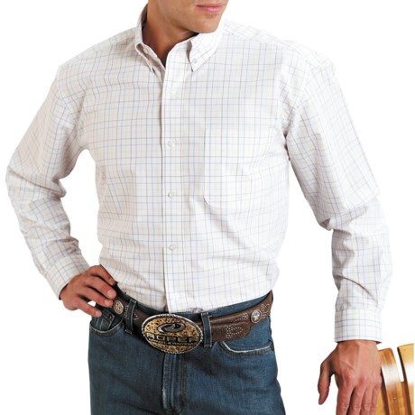 Roper Amarillo Plaid Shirt - Long Sleeve (For Men)