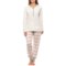 Calida Porto Pajamas - Long Sleeve (For Women)