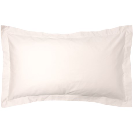Bambeco White Organic Cotton Pillow Shams - Standard, 500 TC, Set of 2