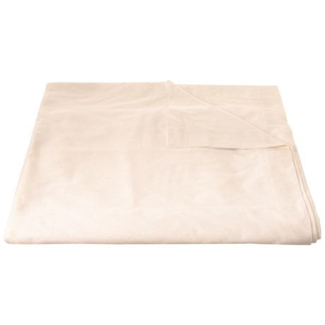 Bambeco Organic Cotton Sateen Duvet Cover - Twin, 300 TC, Ivory