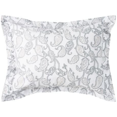Bambeco Organic Cotton Emma Pillow Sham - King,  Multi-Paisley