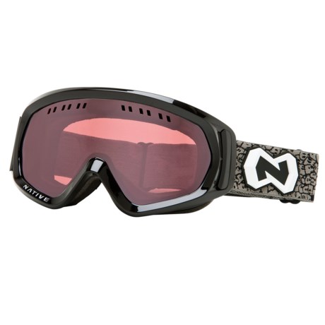 Native Eyewear Pali Snowsport Goggles - Polarized Reflex Lenses