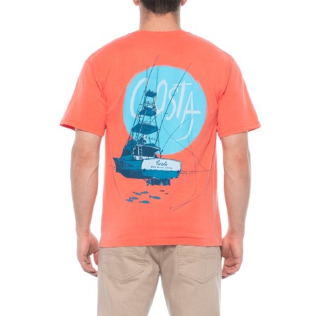 Costa Bright Salmon Mason Comfort T-Shirt - Short Sleeve (For Men)