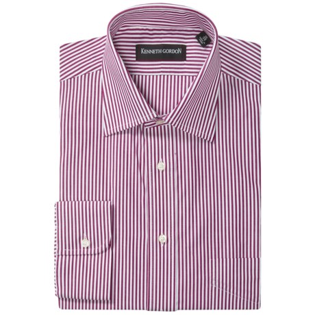 Kenneth Gordon Stripe Dress Shirt - Spread Collar, Long Sleeve (For Men)