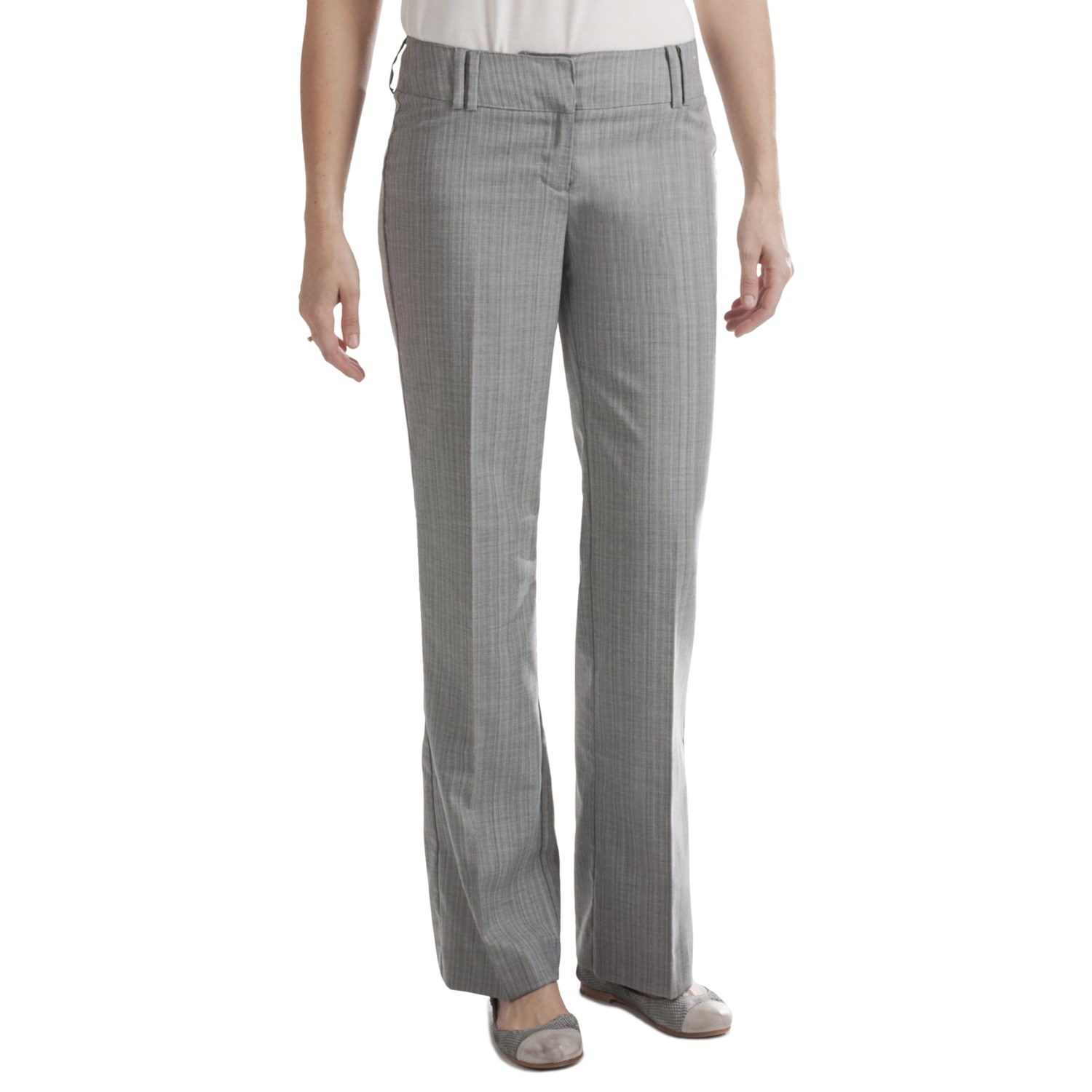 Stretch Broken Stripe Dress Pants (For Women) 5608G - Save 79%