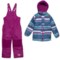 Wippette Striped Two-Piece Snowsuit Set - Insulated (For Little Girls)