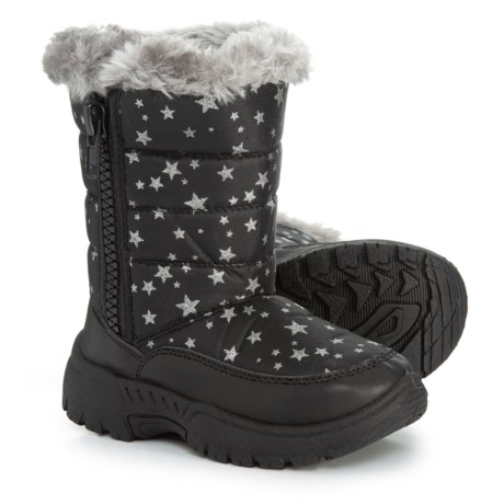 Capelli Star Print Winter Boots (For Toddler Girls)