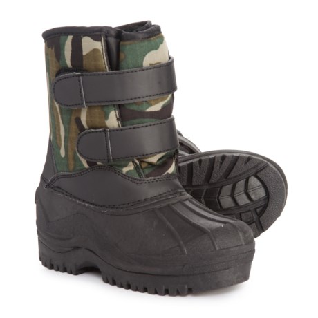 Capelli Camo Double Strap Pac Boots (For Toddler Boys)