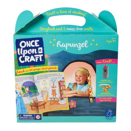 Learning Resources Rapunzel Once Upon a Craft Book and Activity Set