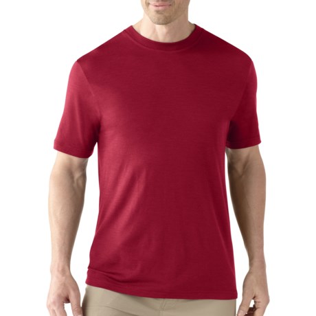 SmartWool Crew T-Shirt - UPF 20, Merino Wool, Short Sleeve (For Men)