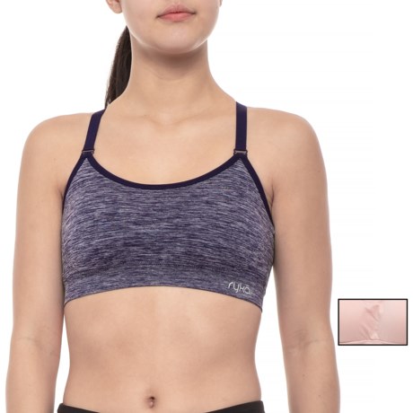 ryka Adjustable Yoga Back Sports Bra - 2-Pack, Low Impact (For Women)