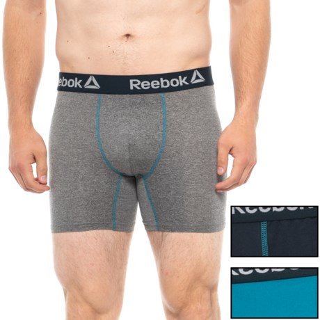Reebok Cooling-Performance Boxer Briefs - 3-Pack (For Men)