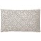 Spencer Diamond Chenille Grey Throw Pillow - 2-Pack, 14x24”