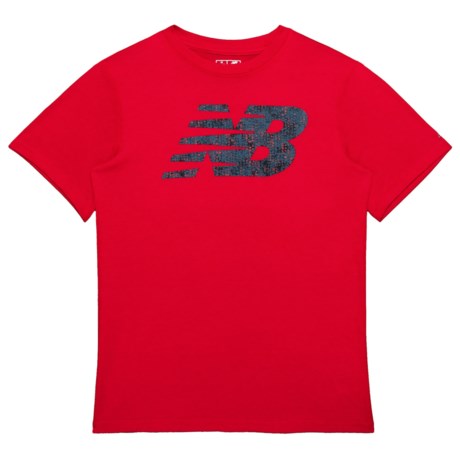 New Balance Standard Logo Graphic T-Shirt - Short Sleeve (For Big Boys)