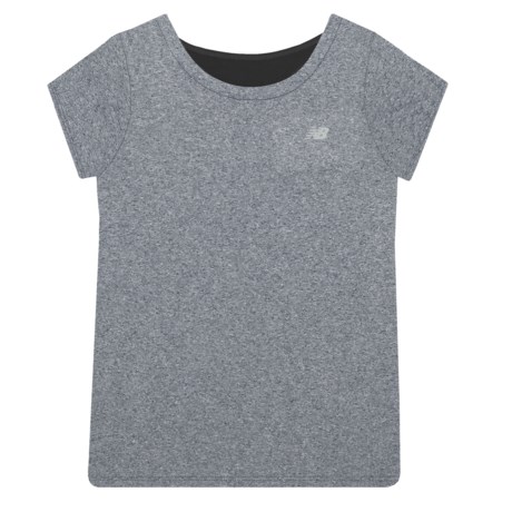 New Balance Cationic T-Shirt - Short Sleeve (For Big Girls)