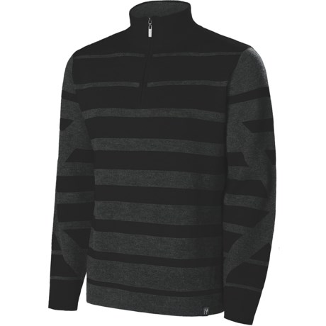 Neve Jackson Zip Neck Sweater (For Men)